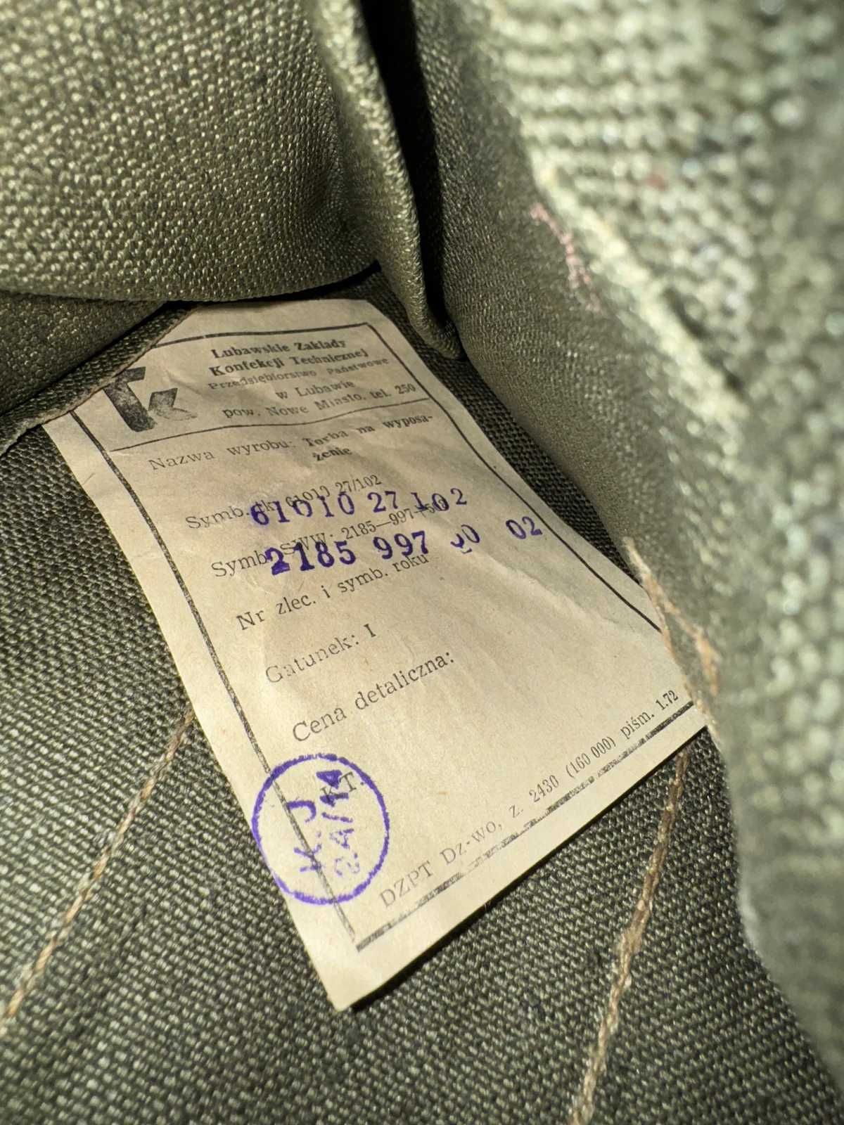 Pakiet 10 sztuk - TORBA WOJSKA POLSKIEGO - Chlebak/kostka