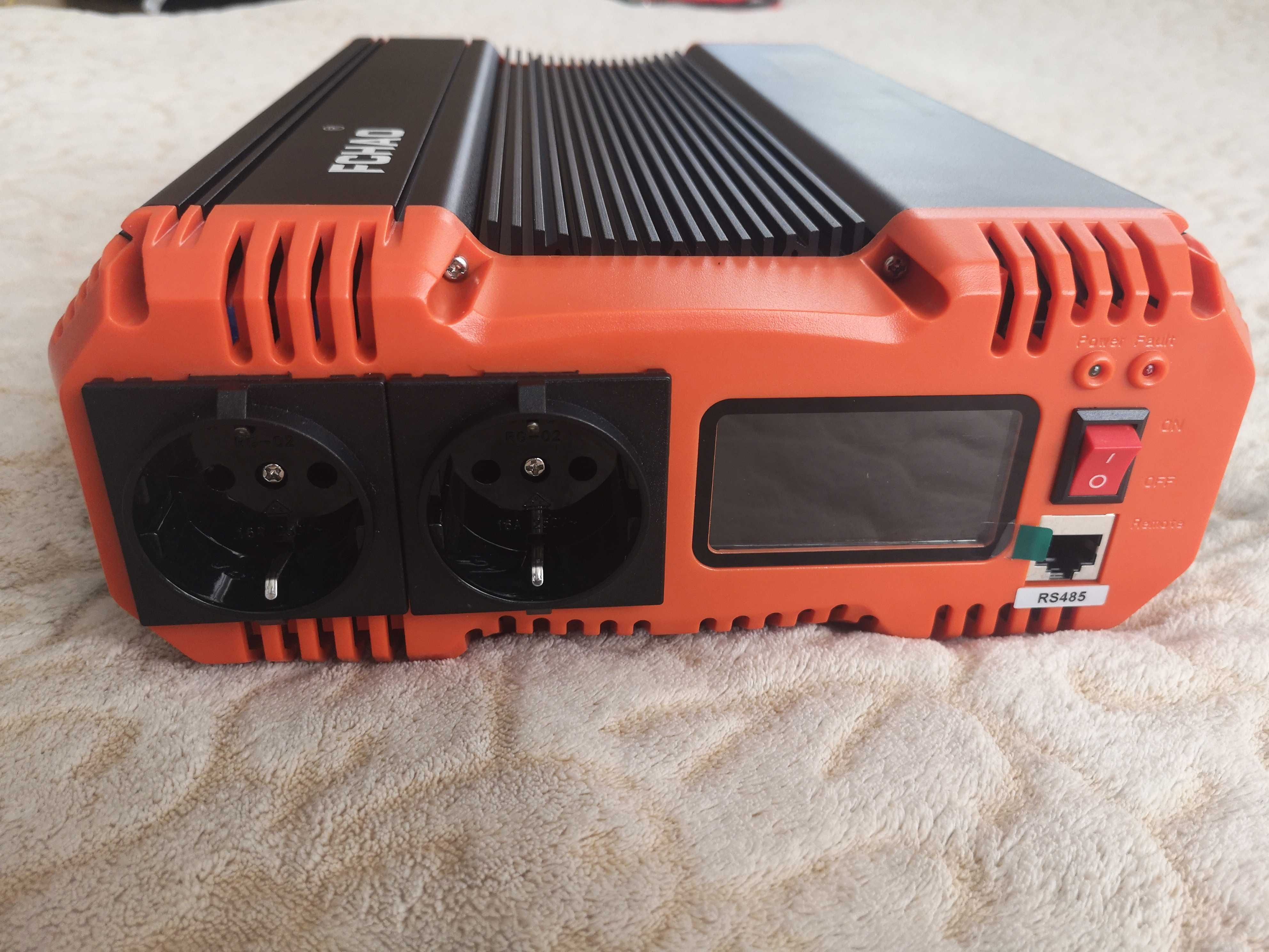 Інвертор FCHAO 2500W чистий синус, 12 вольт