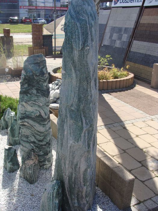 Monolit Arctic Green, bryły, głazy, Premium