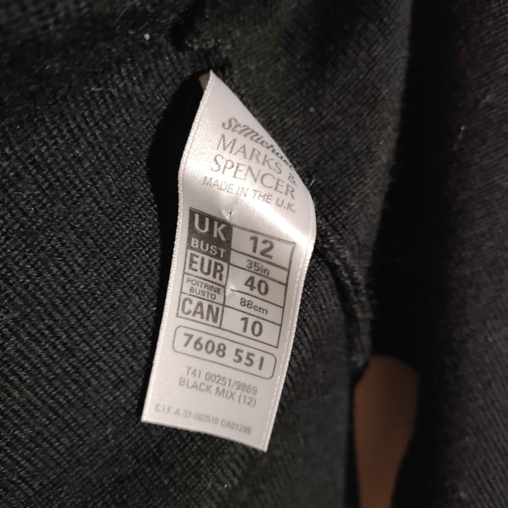 Marks&Spencer świetny sweter L/XL z szalem 50% wełna