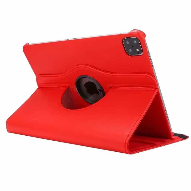 SKÓRZANE obrotowe Etui do iPad Air 13" 2025/2024/Pro 12.9" czerwony