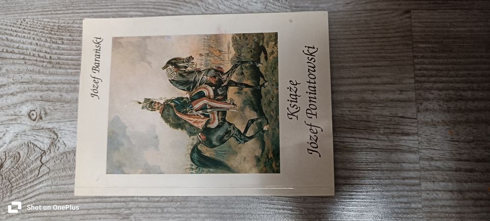 8. Książka książę Józef Poniatowski