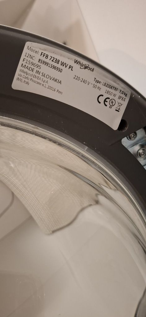Pralka Whirlpool sprawna