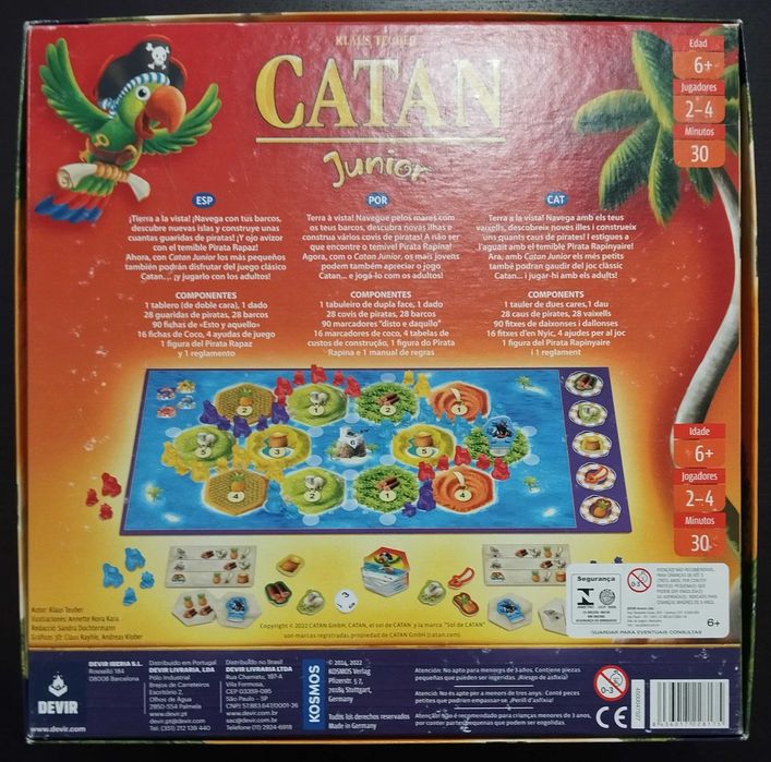 CATAN Junior - Jogo de Tabuleiro