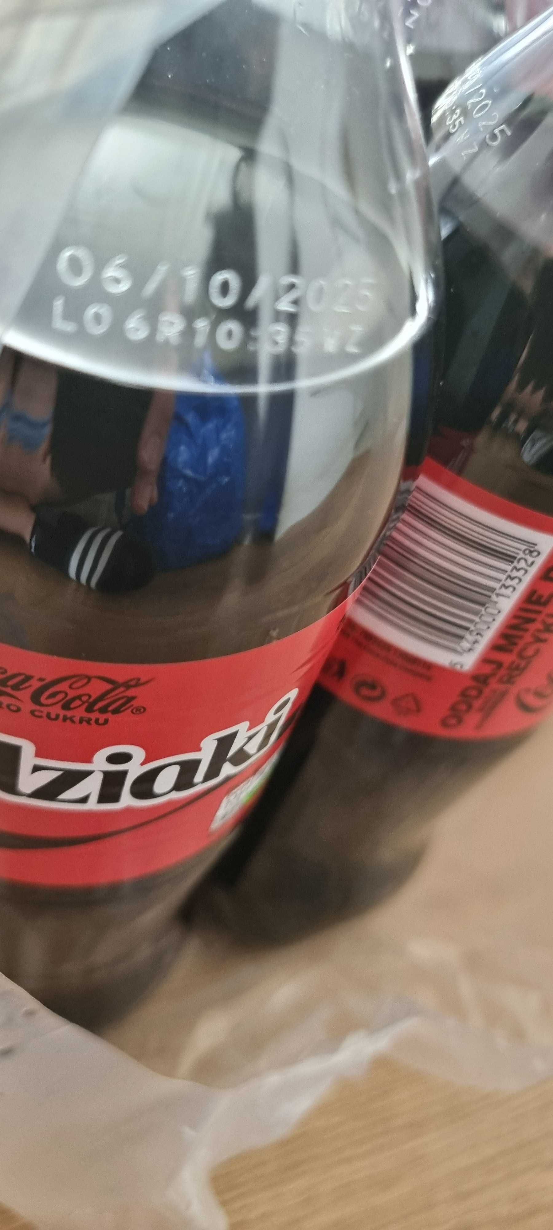 Coca-Cola 2l , Coca-Cola Zero 2l, Sprite 1l, Fanta 1l