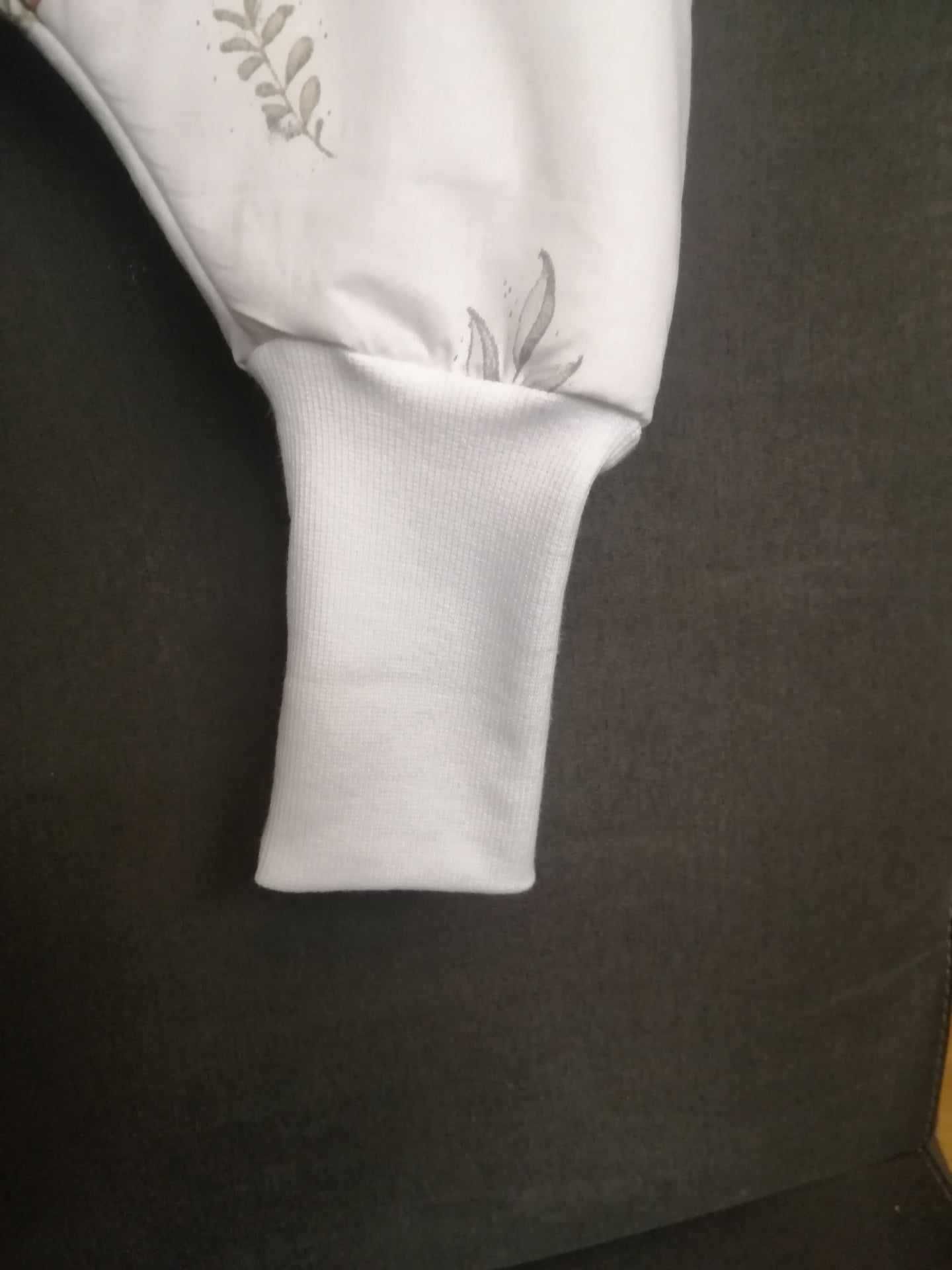 Śpiworek z nogawkami standard  1 tog r 68-80 wzór Różyczki z zającem