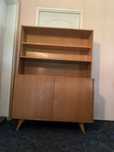 Witryna Jiroutek biblioteczka prl, vintage , retro
