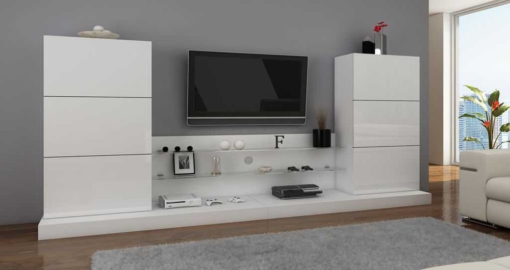 Стінка у вітальню, меблевий гарнітур HOLLYWOOD, польська фабрична