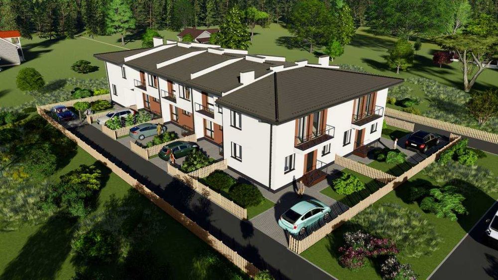 ТОП локація в Рудно! Продаж БЕЗ КОМІСІЇ таунхаусів по вулиці Шевченка!