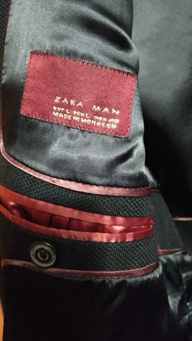 Чоловічий тренч Zara Man 48р