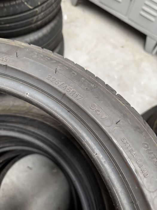 Komplet opon letnich 225/45/17 MICHELIN Demo F-Vat