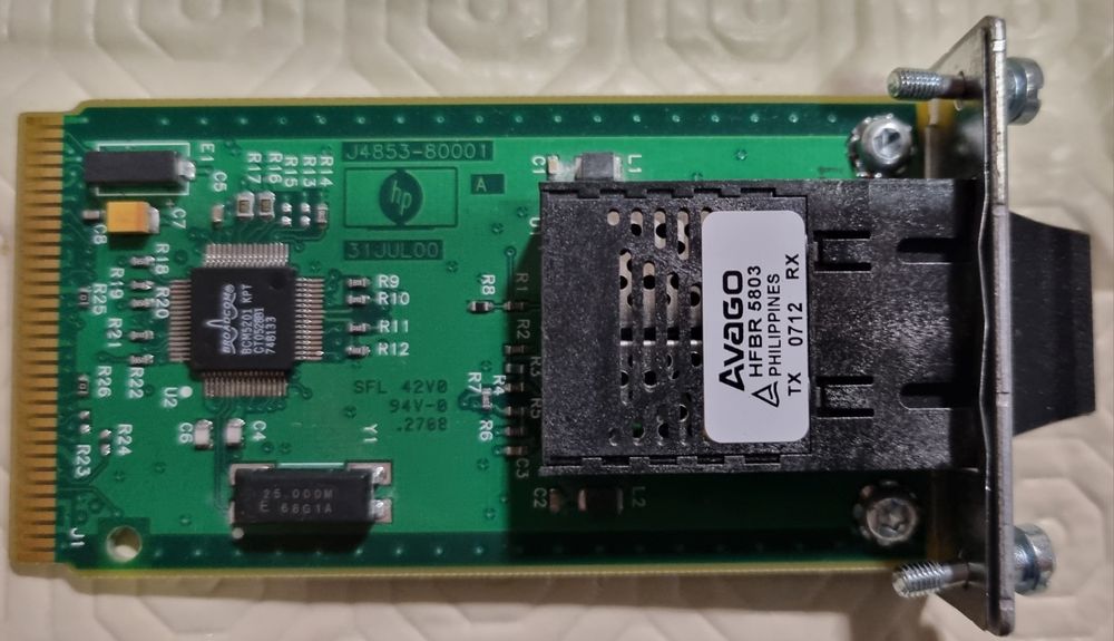 HP 100-FX SC transceiver J4853A