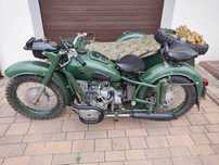 Dniepr K-650 z koszem (Ural, K-750, M-72) po remoncie ,