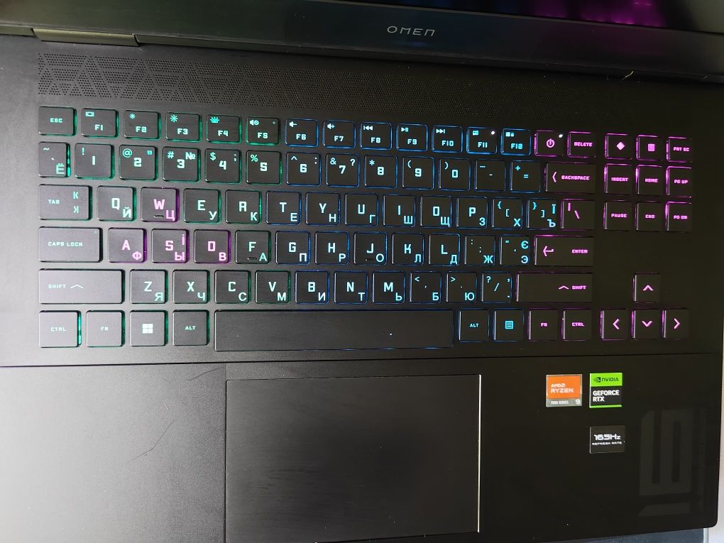 HP Omen 16 RTX4070 Ryzen 9
