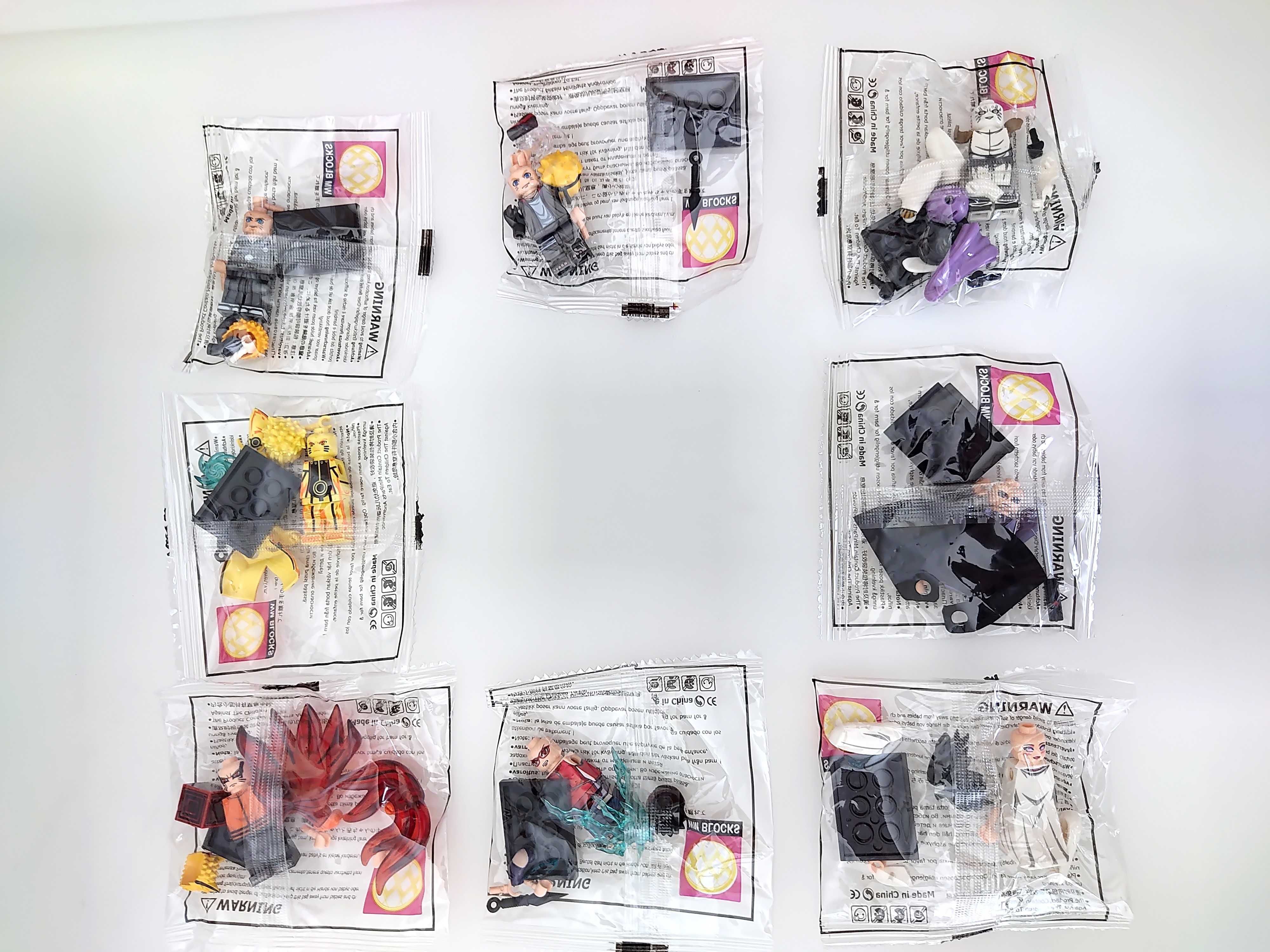 Coleção de bonecos minifiguras Naruto nº26 (compatíveis Lego)