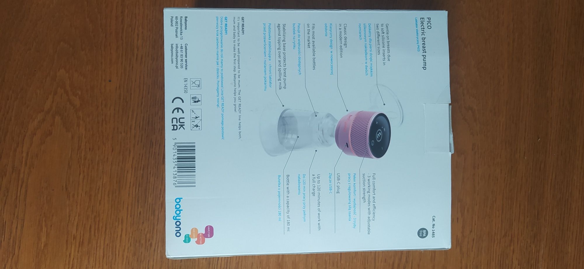 Laktator elektryczny Babyono Pico