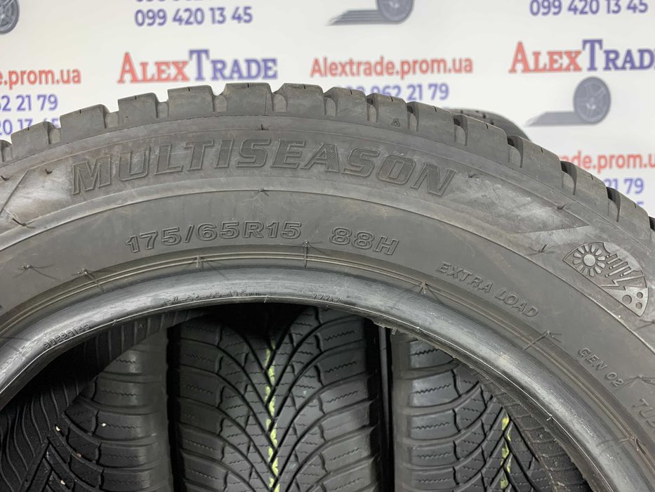 4 шт 175/65 R15 Firestone Multiseason Gen-2 шини б/у, 2020 рік