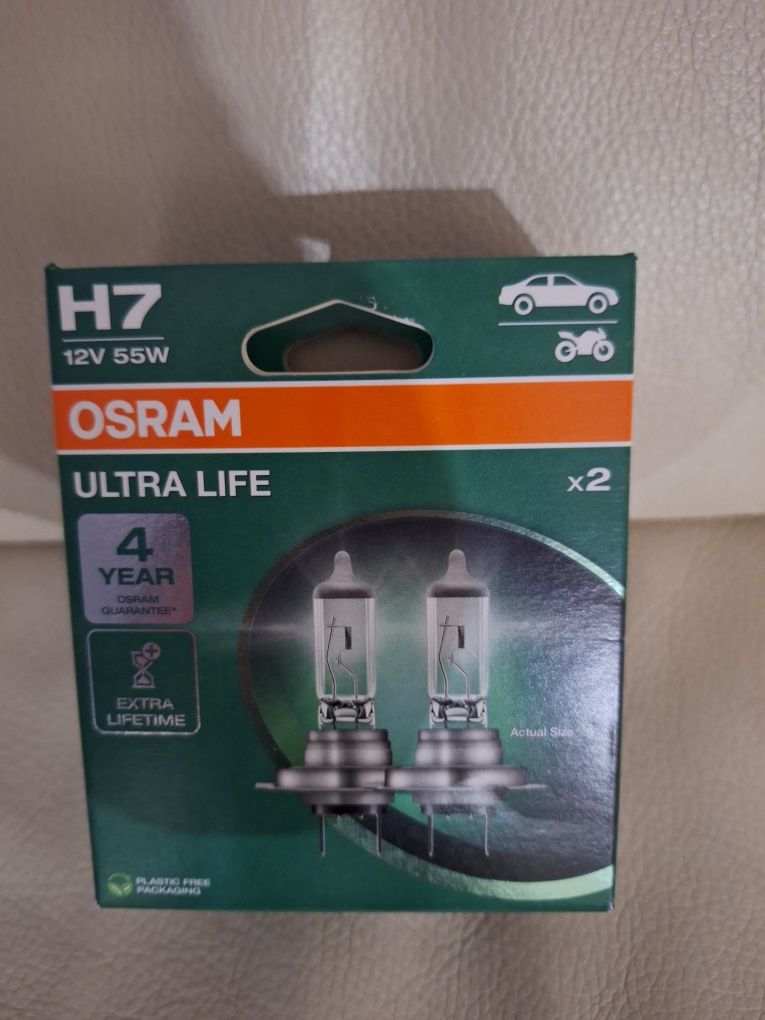 Żarówki OSRAM Ultra Life H7 12V 55W
