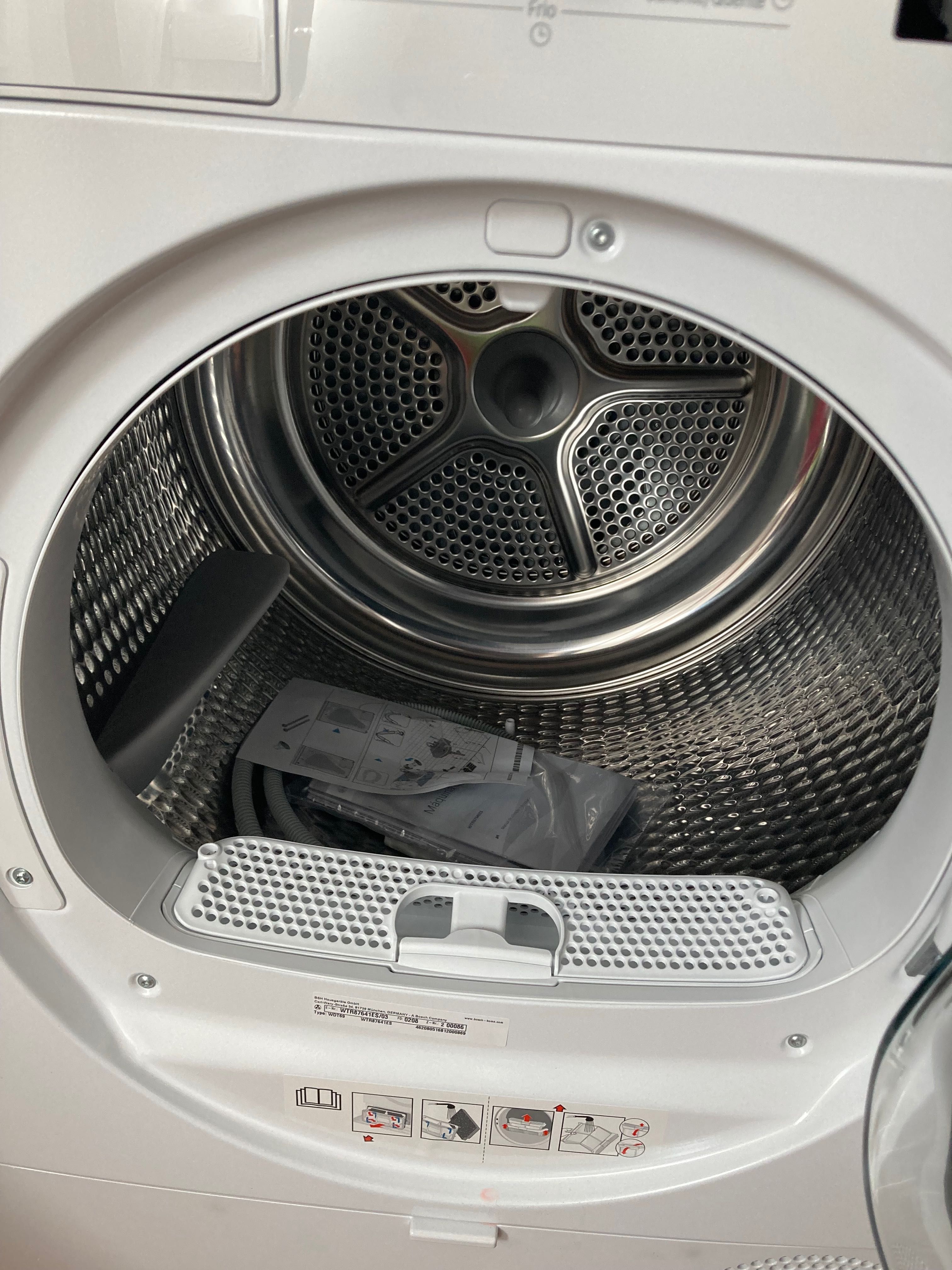 Máquina de secar roupa Bosh Série 6 a estrear