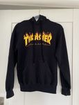 Czarna bluza Thrasher Flame