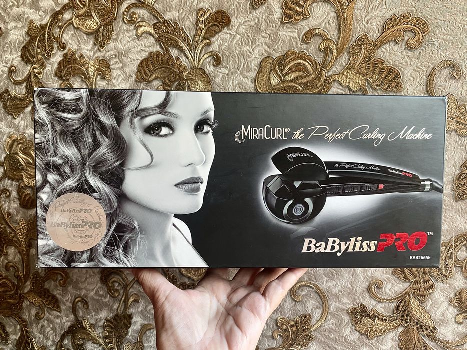 Автоматична плойка BABYLISS PRO. Праска для волосся. Фен.