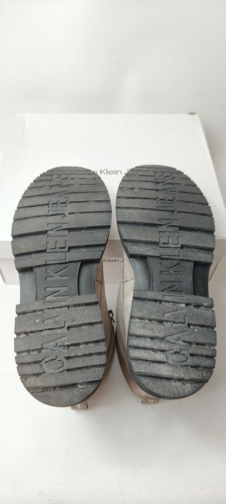 Buty trapery męskie Calvin Klein Jeans rozmiar 42 wkładka 27 cm brąz