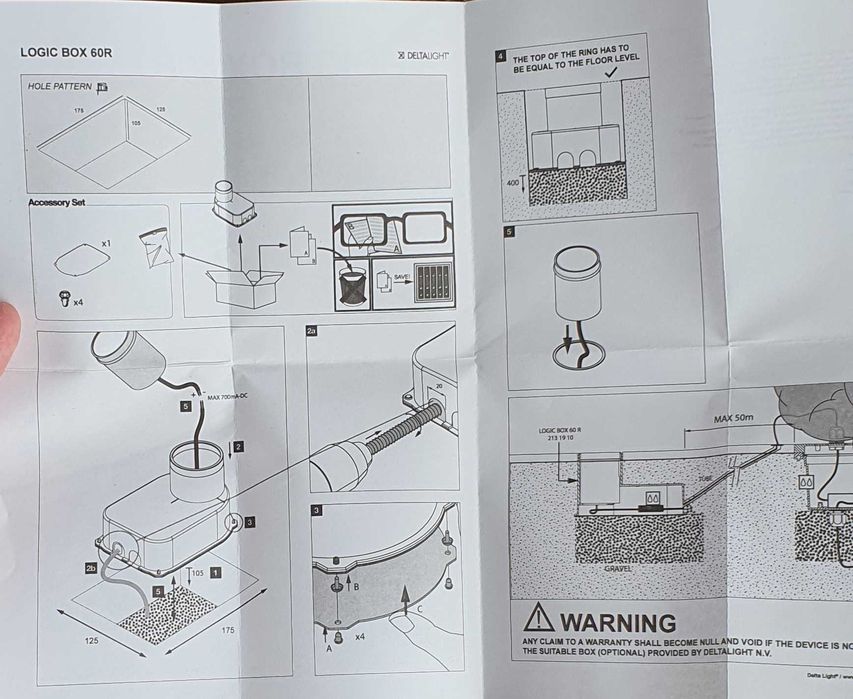 Delta Light LOGIC 60 R MOON Spot embutido