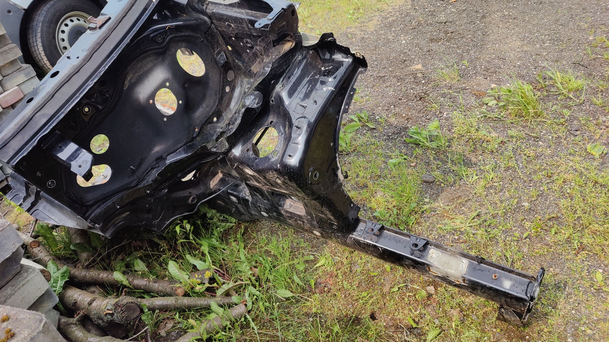 Podłużnica lewa Porsche Cayenne II 7P5