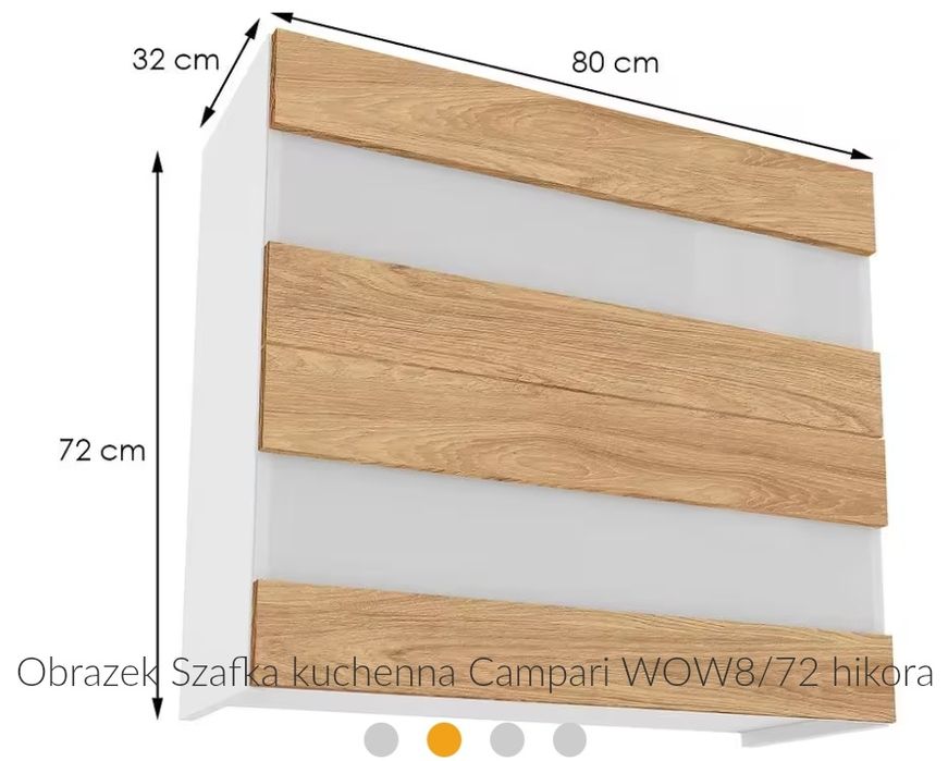 Kuchnia Campari szafki - różne elementy
