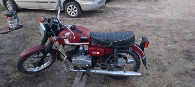 Jawa CZ 350 zarejestrowana