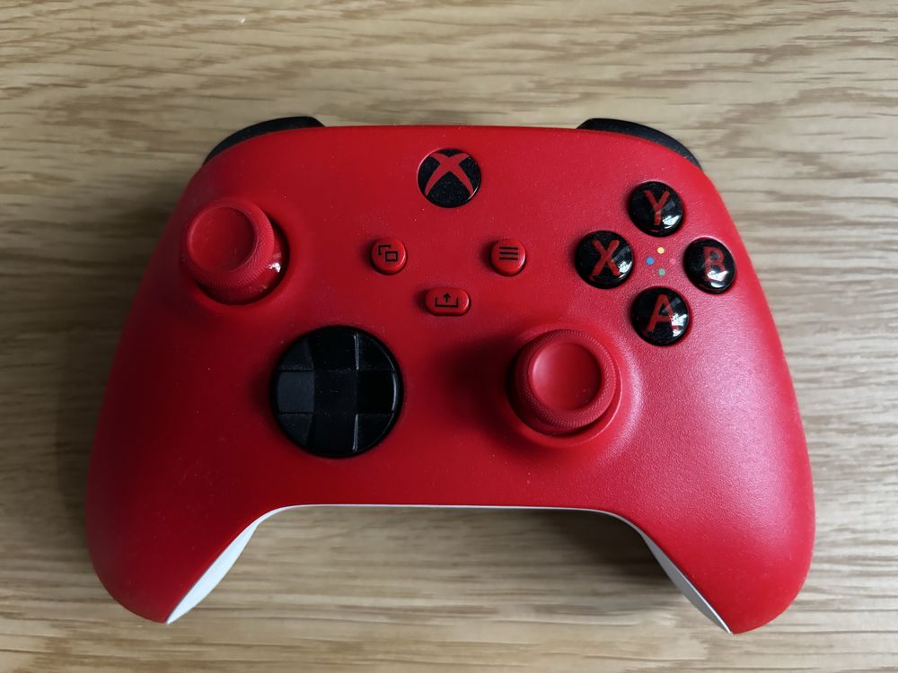 Oryginalny pad Xbox Pulse Red - jak nowy