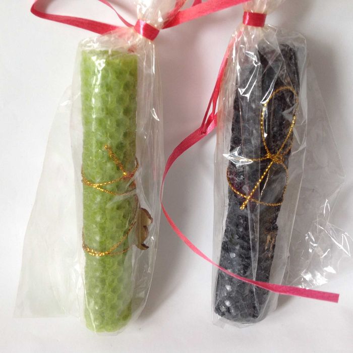 Свеча подарочная 2 шт (свечи, свечки с кроликом, зайчиком, новые)