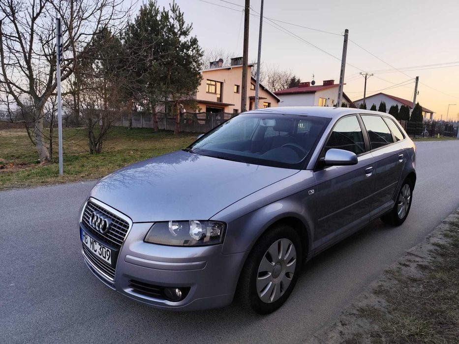 Audi A3 1.6 benzyna 102KM bezwypadkowy lakier fabryczny bez rdzy