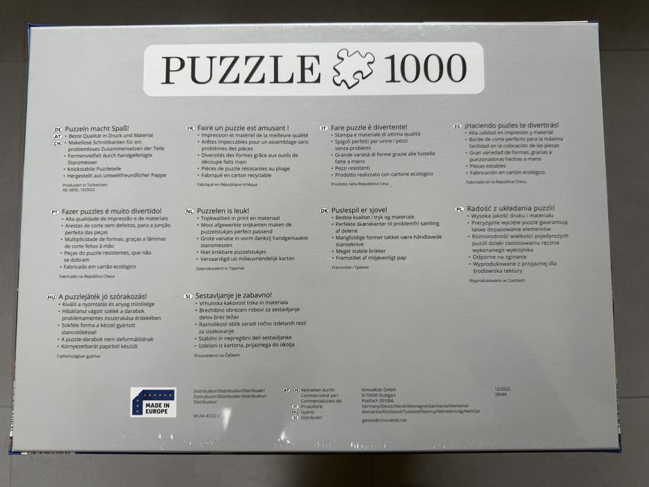 Puzzel Londres à Noite - 1000 Peças