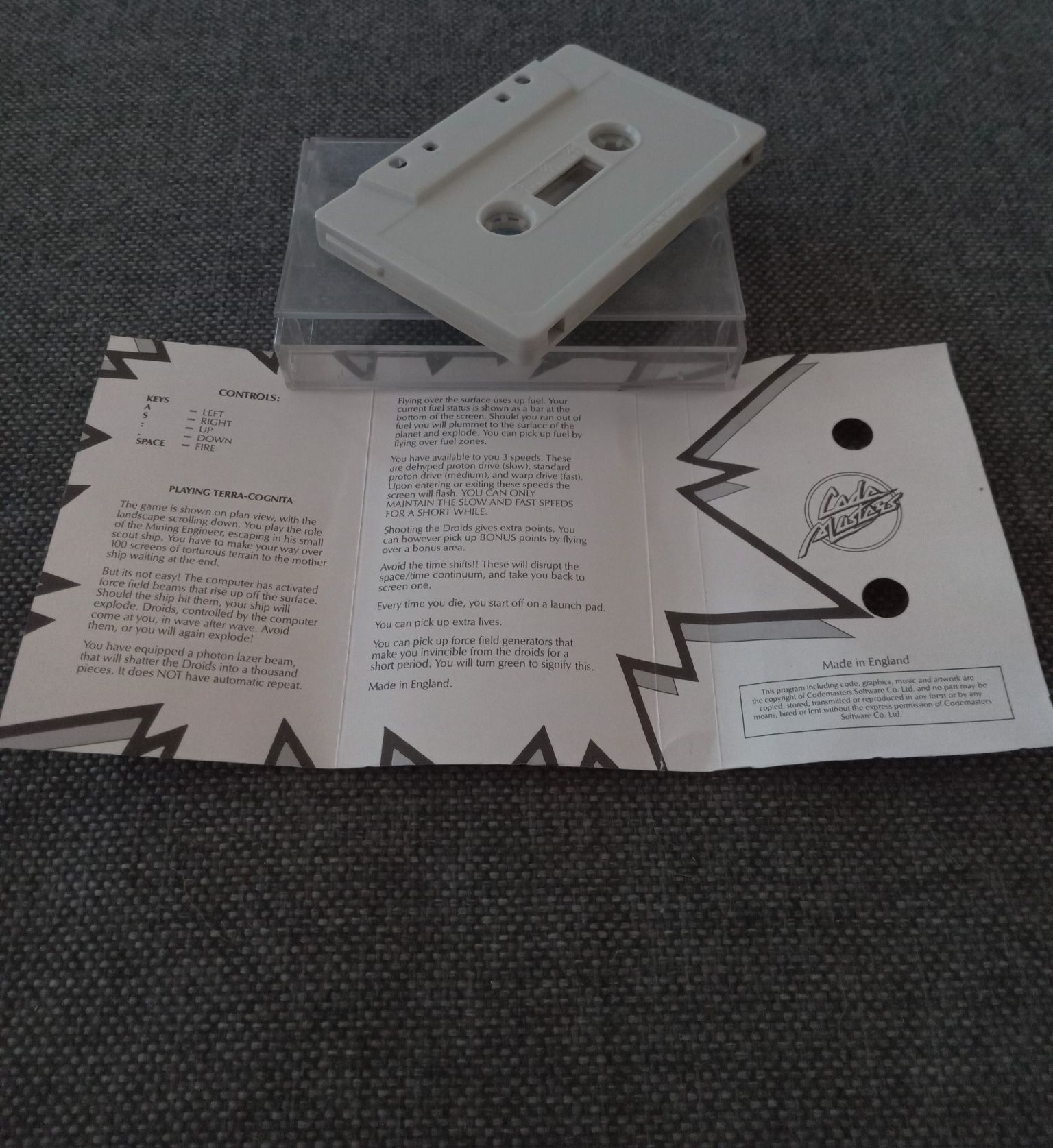 Gra Terra Cognita Commodore 64 i 128 komputer zaproponuj cenę!