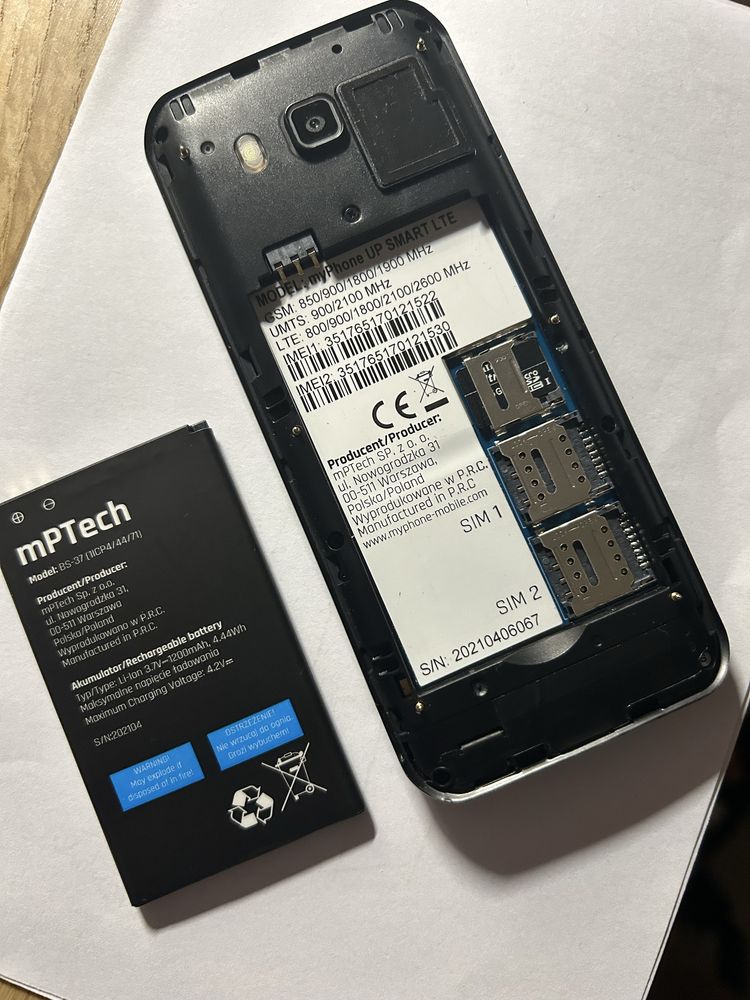 Telefon myPhone Smart up LTE