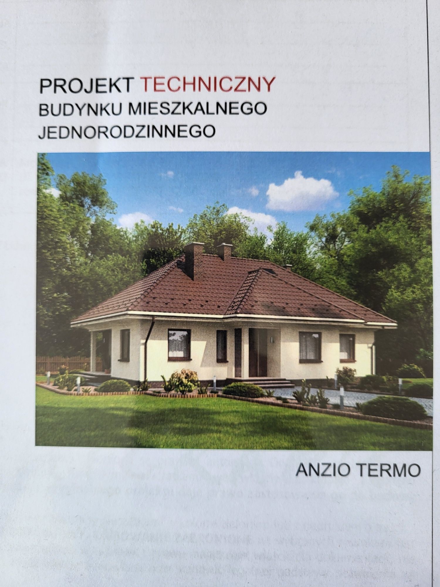 Projekt Budowlany ANZIO TERMO