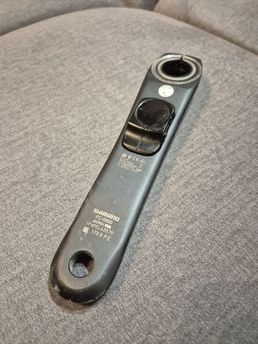 Pomiar mocy lewe ramię 4iii shimano ultegra 6800 długość 172.5 mm
