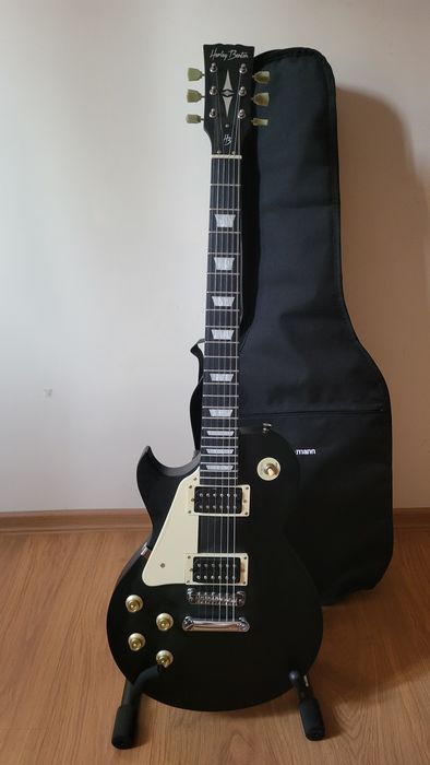 Harley Benton SC-400 SBK gitara elektryczna leworęczna