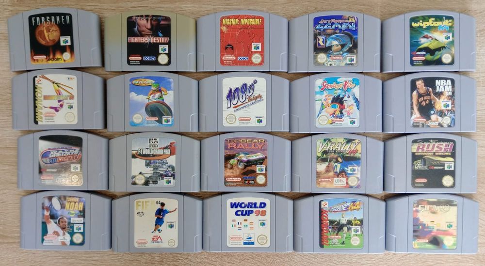 Prenda natal Jogos a partir de 4,5€/cada jogo - Nintendo 64 - N64