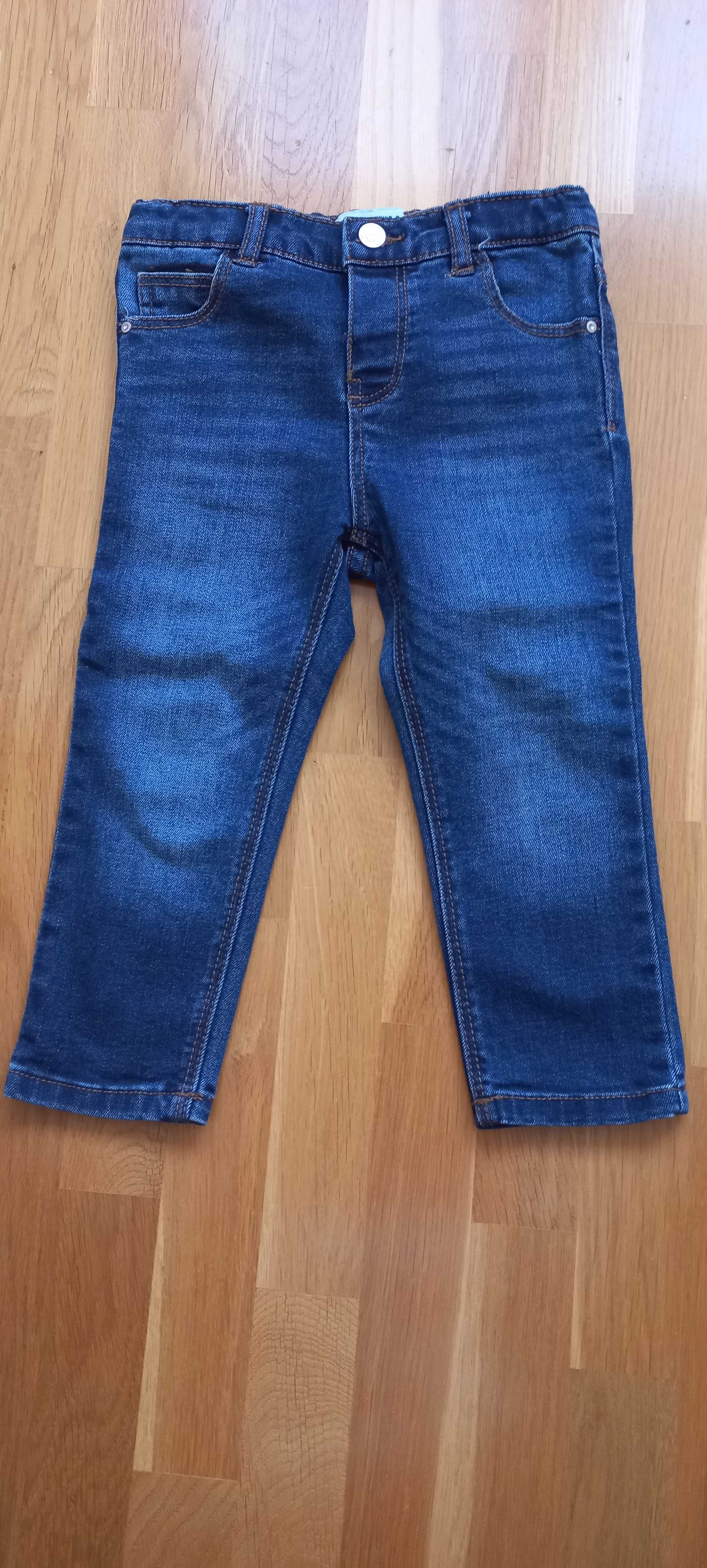 ZARA Spodnie jeansowe 92 cm dla dziewczynki