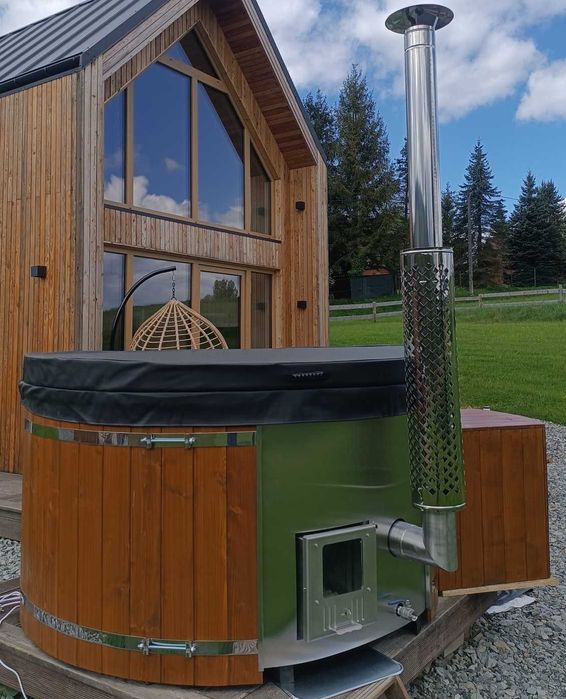 Balia ogrodowa, beczka, piec wewnętrzny, jacuzzi producent