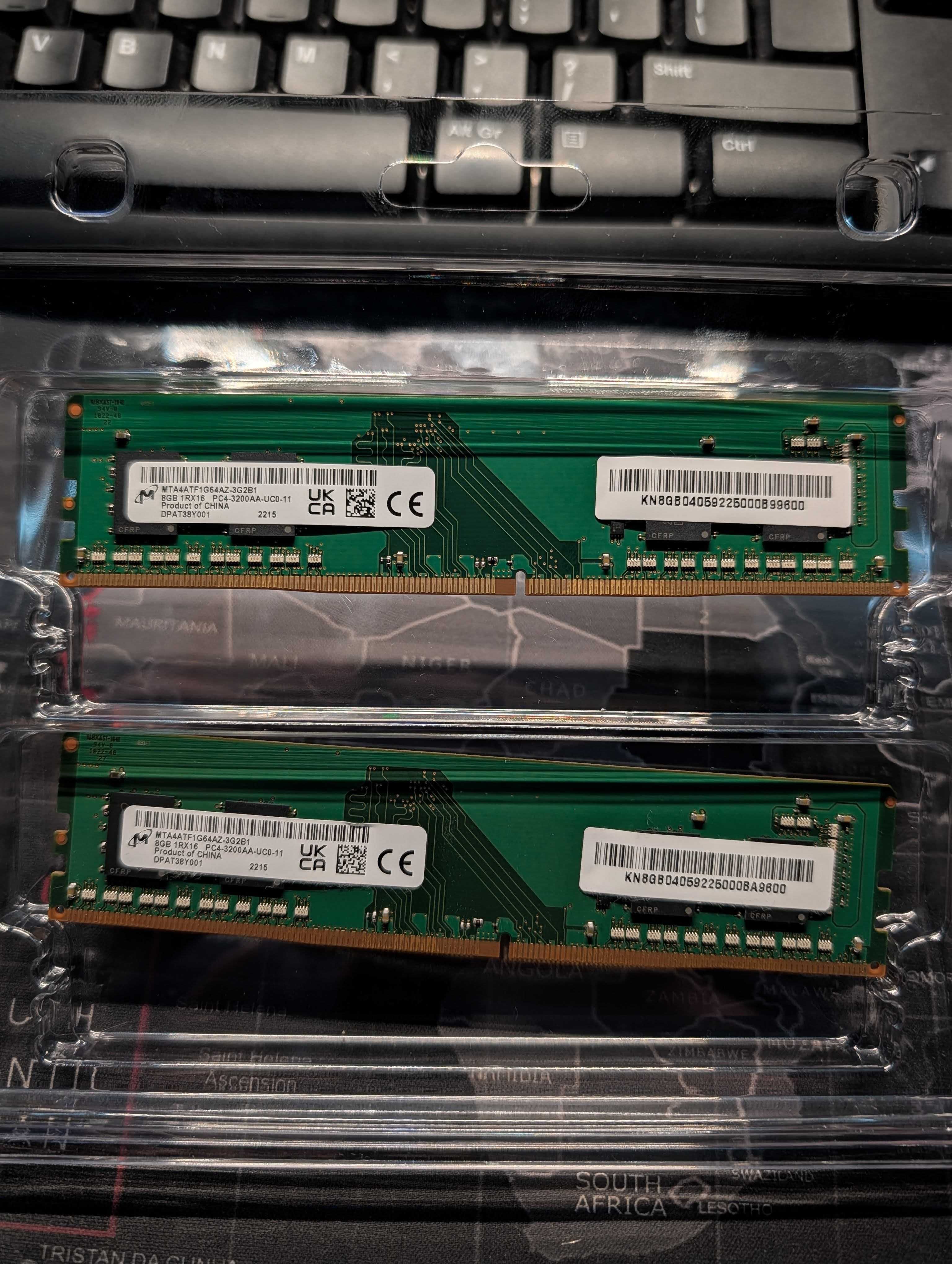 Pamięć RAM 16GB Micron 2x 8GB DDR4-3200 DIMM