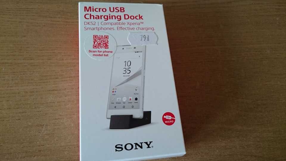 Ładowarka biurkowa/stacjonarna Sony DK52 dla telefonów Sony Xperia