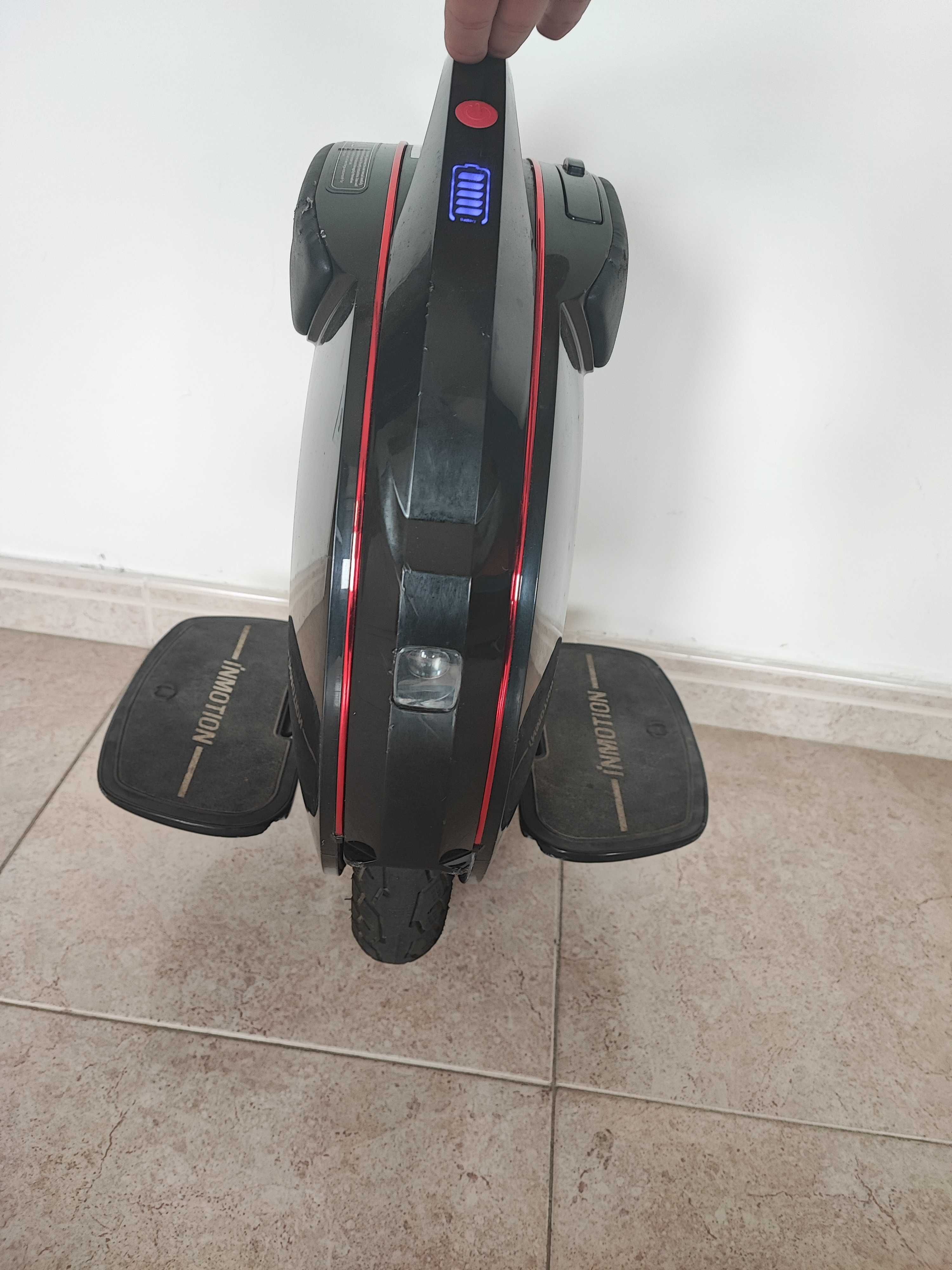 Monociclo Elétrico Inmotion V8F – Ótimo Estado, Pouco Uso