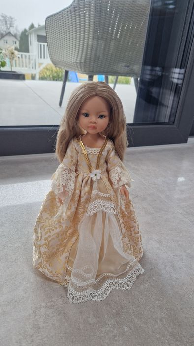 Sukienka księżniczki oryginalna dla lalki Paola Reina