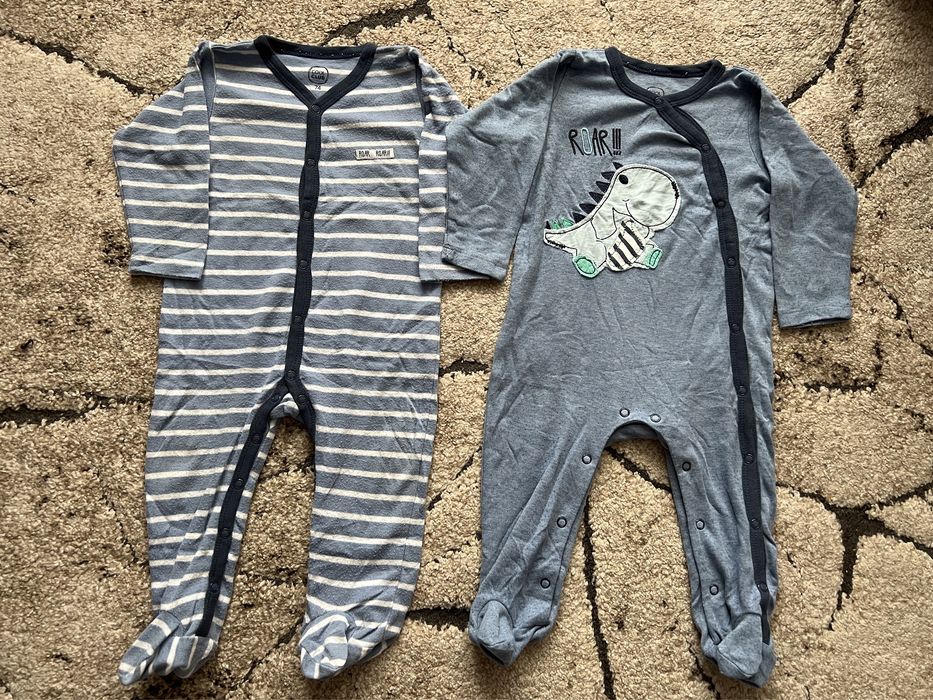 Zestaw dwóch pajacyków Cool Club w roz. 74