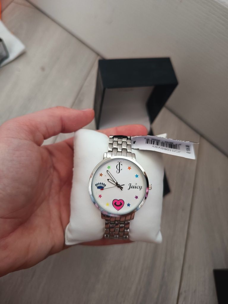 Nowy zegarek juicy couture jc1108SVSV srebrny