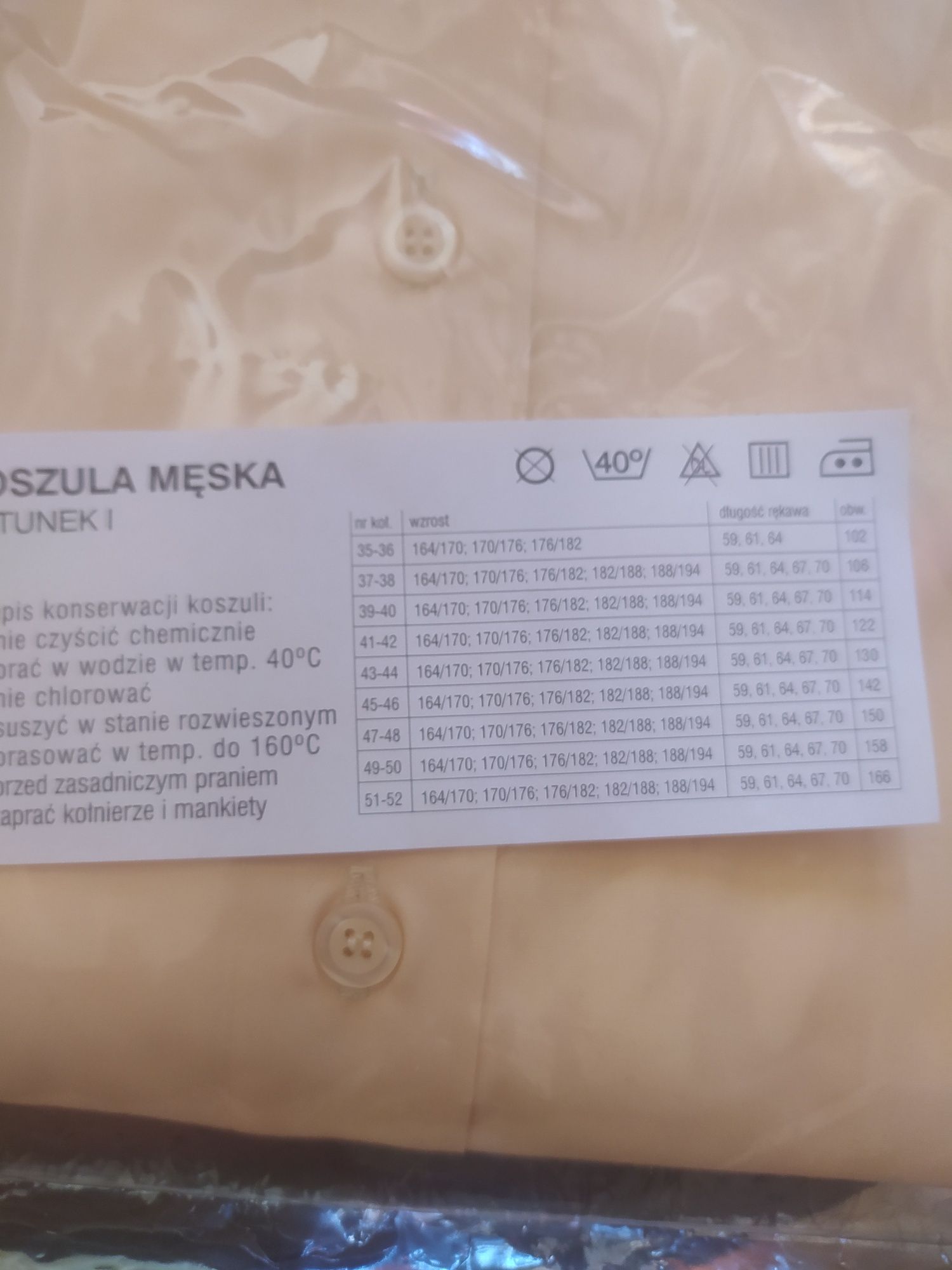 Koszula z długim rękawem bawełniana elegancka na chrzest wesele