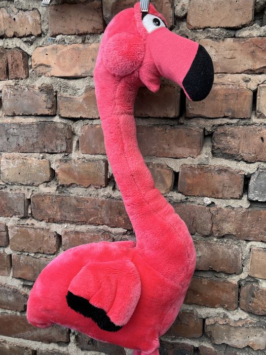 Różowy duży  flaming